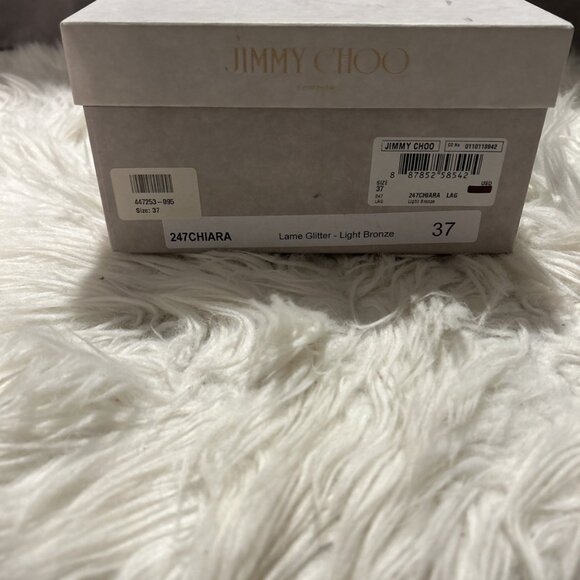 Jimmy Choo London Shoes Kory Camel Kid Leather Pump - Picture 9 of 10